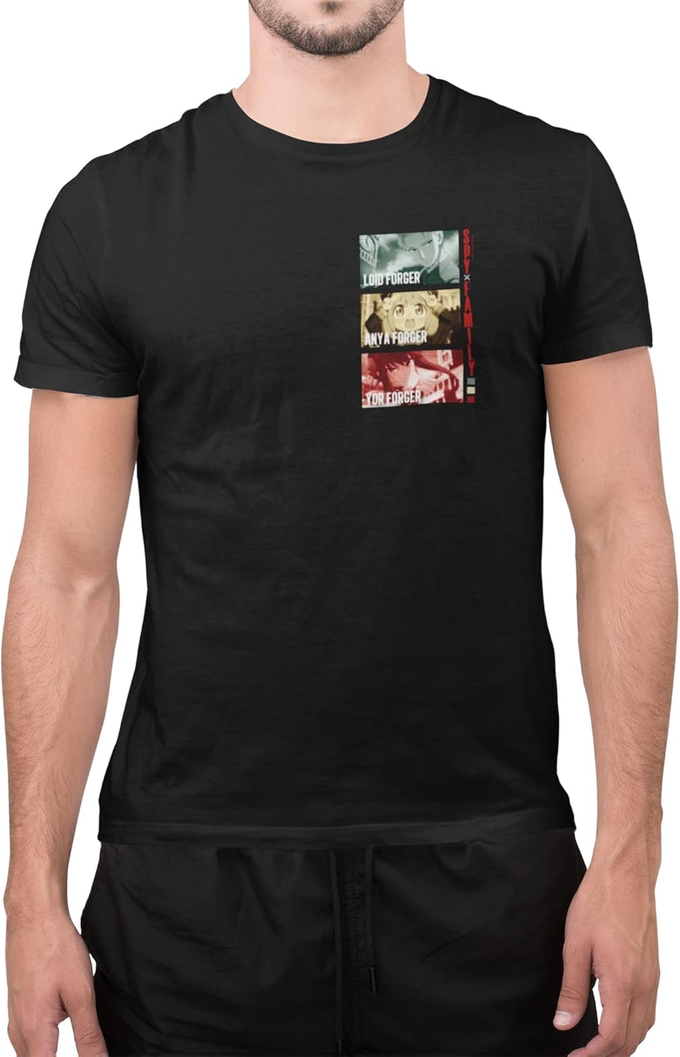 Spy X Family - Forger Family Color Art Men's T-Shirt