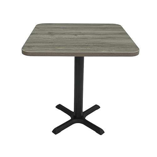 Miniatura 10 de Factory Direct Partners 13376-282 Mesa cuadrada de café bistró de 30 x 30 pulgadas moderna mesa de comedor, café, mesa de cóctel para espacios