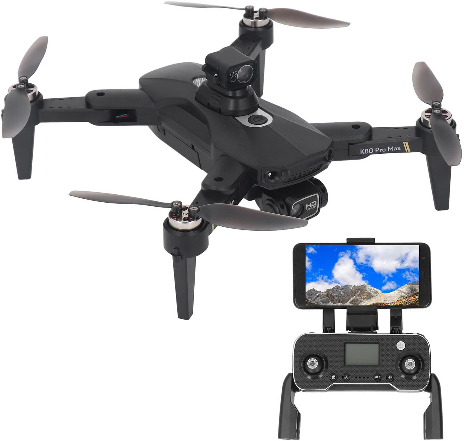 Foldable Mini RC Drone, Portable Quadcopter With 8K Dual Camera, 5G WiFi Transmission, Obstacle Avoidance, Optical Flow Positioning Hover, RC Drone for Adults Beginner, BEWINNERKNY6VRU2HA