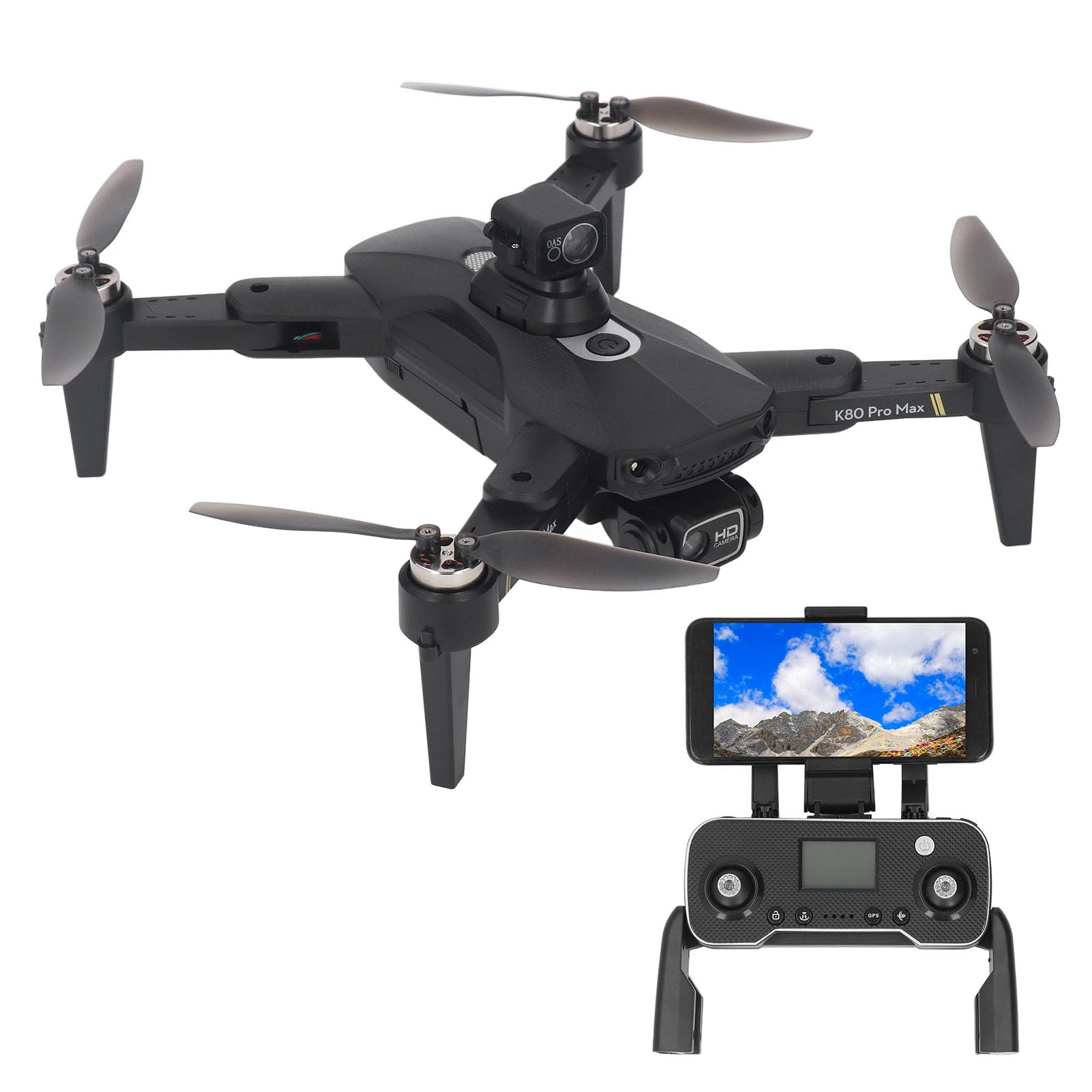 Foldable Mini RC Drone, Portable Quadcopter With 8K Dual Camera, 5G WiFi Transmission, Obstacle Avoidance, Optical Flow Positioning Hover, RC Drone for Adults Beginner, BEWINNERKNY6VRU2HA