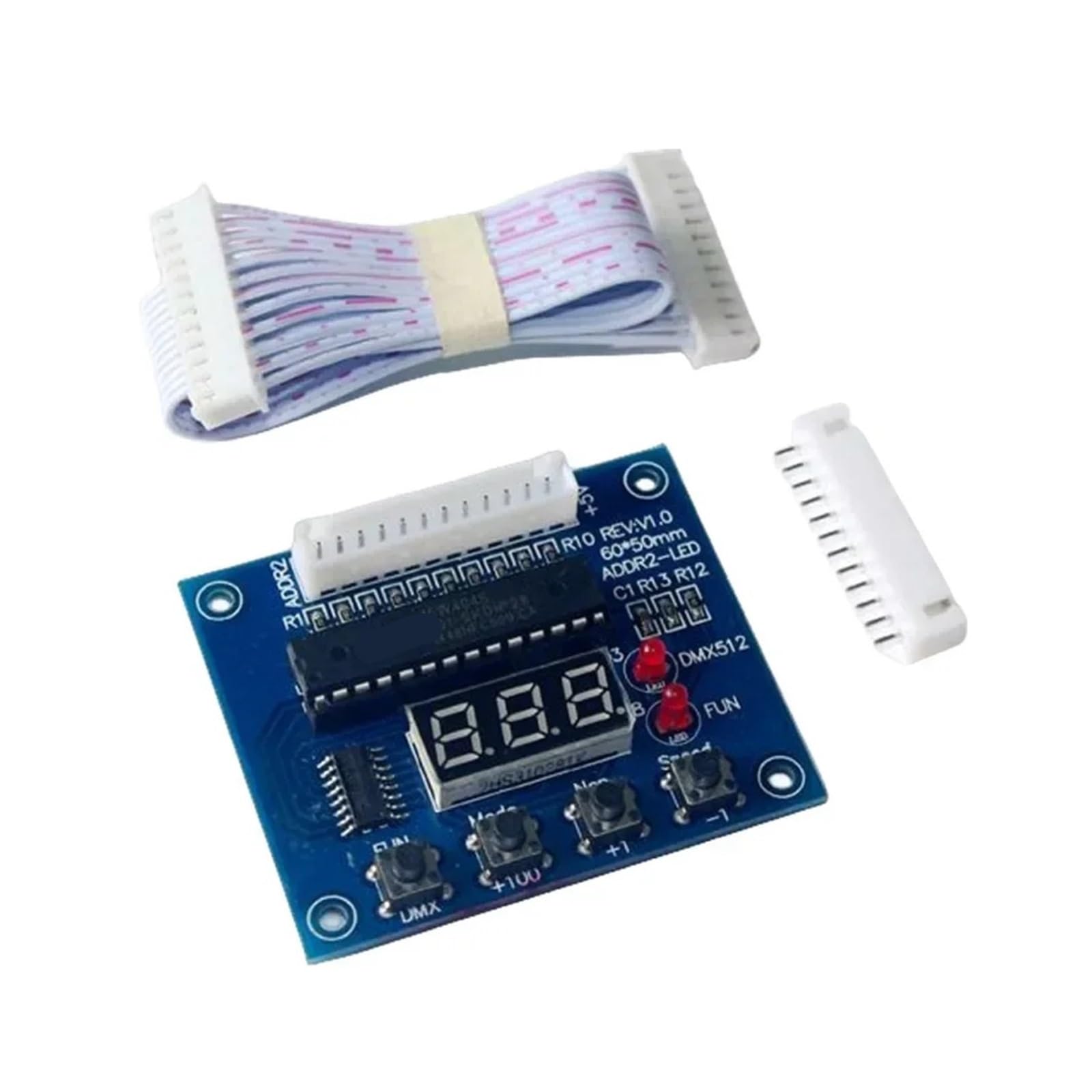 Adaptador de Terminal LED XLR para Conexión de Relé y Decodificador ADDR2