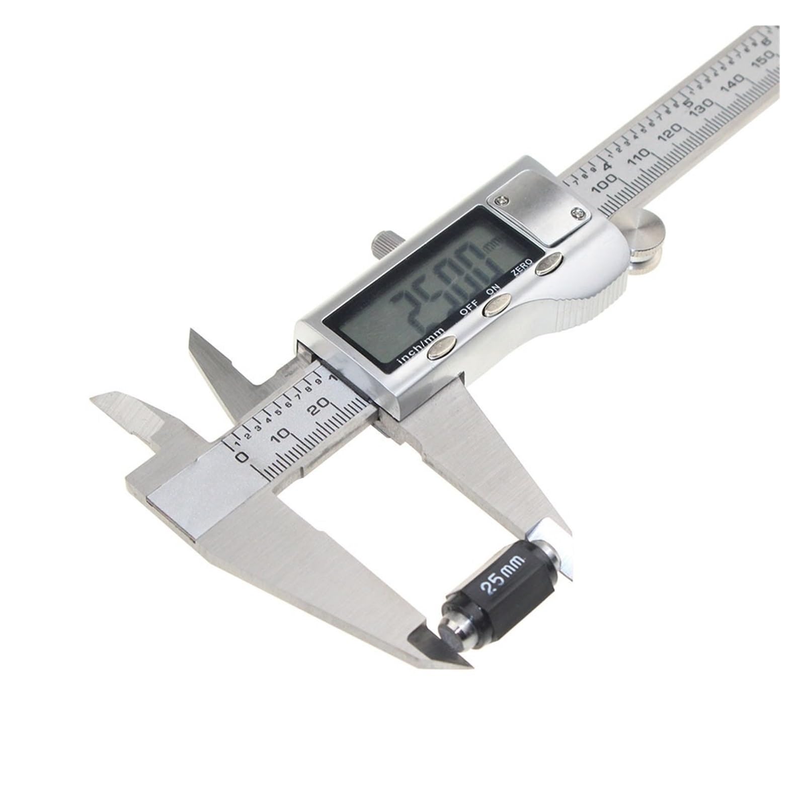 300 mm 12 Zoll digitaler Messschieber, 0–300 mm, elektronischer Messschieber, Metallgehäuse, Edelstahl, digitaler Schiebe-Messschieber, Mikrometer Messwerkzeuge