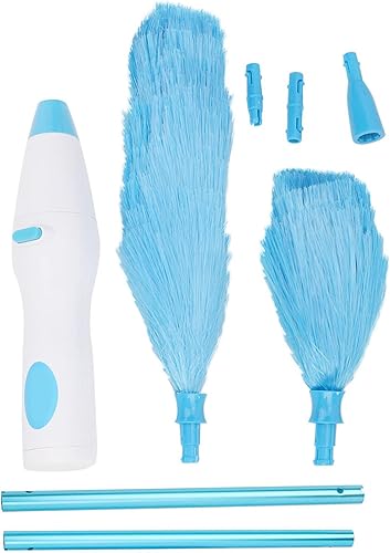 Miniatura 7 de Cepillo de limpieza eléctrico para plumero de 180 plumero eléctrico para ventanas herramientas de limpieza para muebles