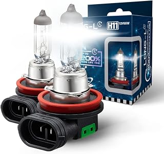 H11 Long Life Plus 200% Longer Life 120% brighter Headlight Bulb, 2 pack