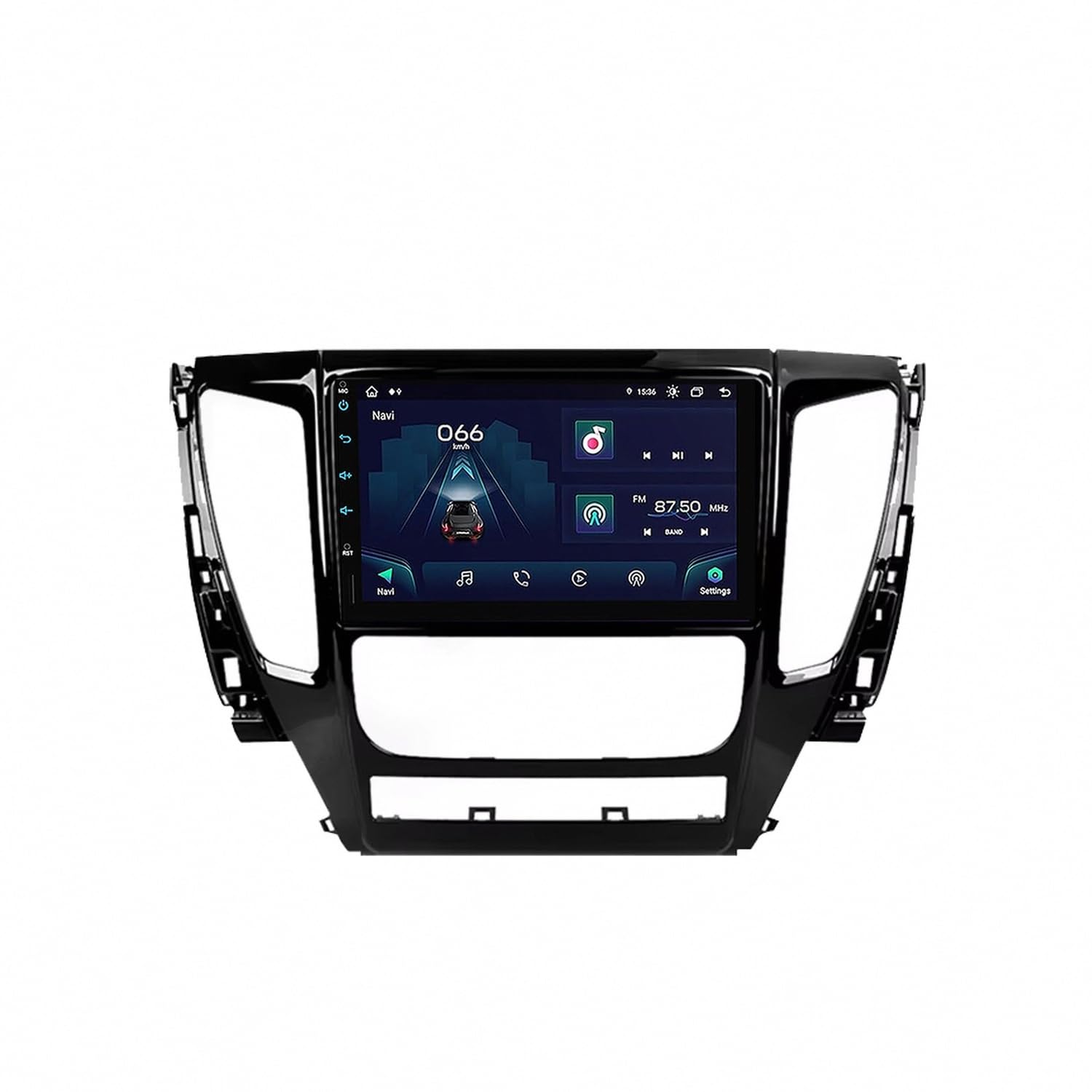 Radio coche navegación GPS 2 DIN con Mirror Link para Toyota Yaris 2005-2012 8