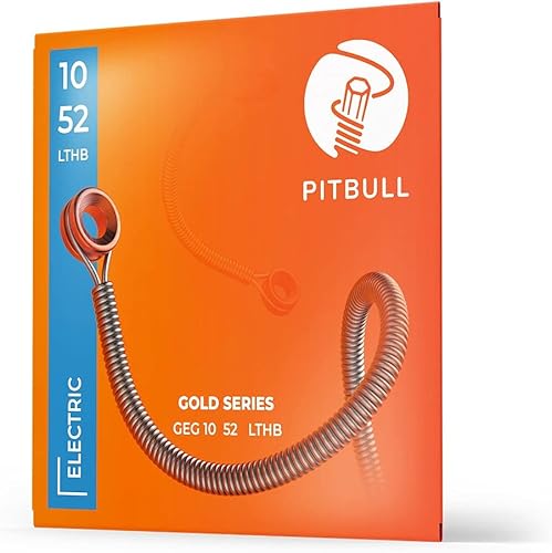 Miniatura 7 de Pitbull Cuerdas para Guitarra Eléctrica Serie Gold (09-42 Super Light)