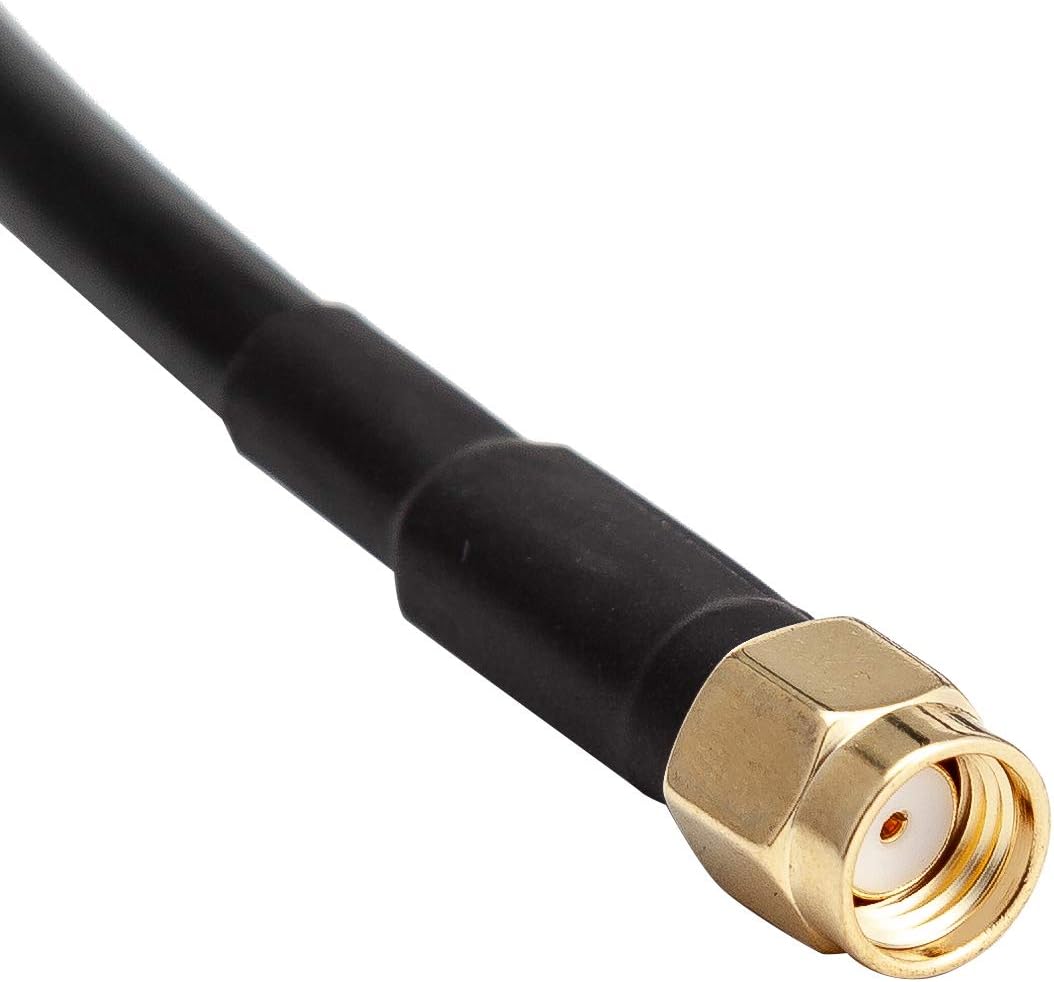 RPSMA Coaxial Extension Cable, Ancable 6ft Reverse Polarity SMA Male