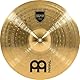 Meinl Cymbals BR4 Leder Marschbeckenriemen inkl. Pads (Paar) schwarz + Cymbals Marching Medium - 18 Messing (MA-BR-18M)