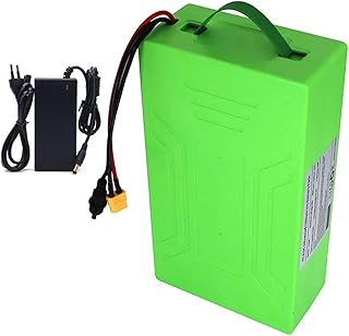 HefddEHY 48V 30Ah bicicleta elétrica Retrofit Kit bateria,18650 Bateria de Lítio,com 30A BMS e 54,6V 2A Charger,para 250W 350W 500W 750W 1000W 1200W Bicicleta Elétrica Scooter