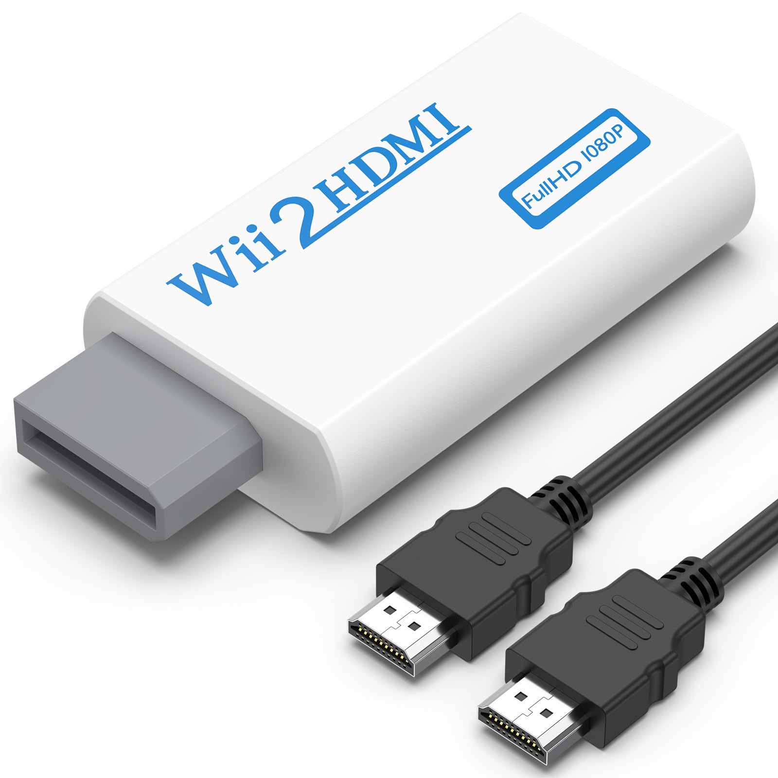 Meliya Wii to HDMI Converter with HDMI Cable – 1080P HD Adapter with 3.5mm Audio Jack, Compatible with Wii & Wii U, Monitor, Projector, TV-image-35