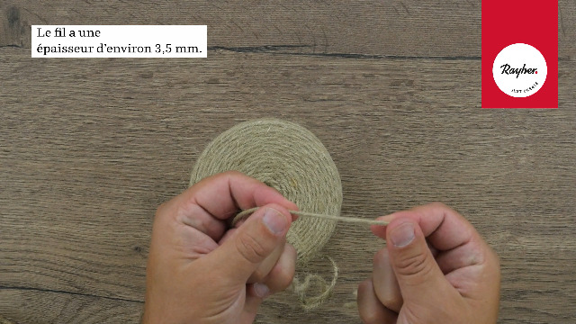 Ficelle De Jute 6 Plis 120 Mètres | Cordon Naturel 3-6 Mm Décoration Bricolage Emballage
