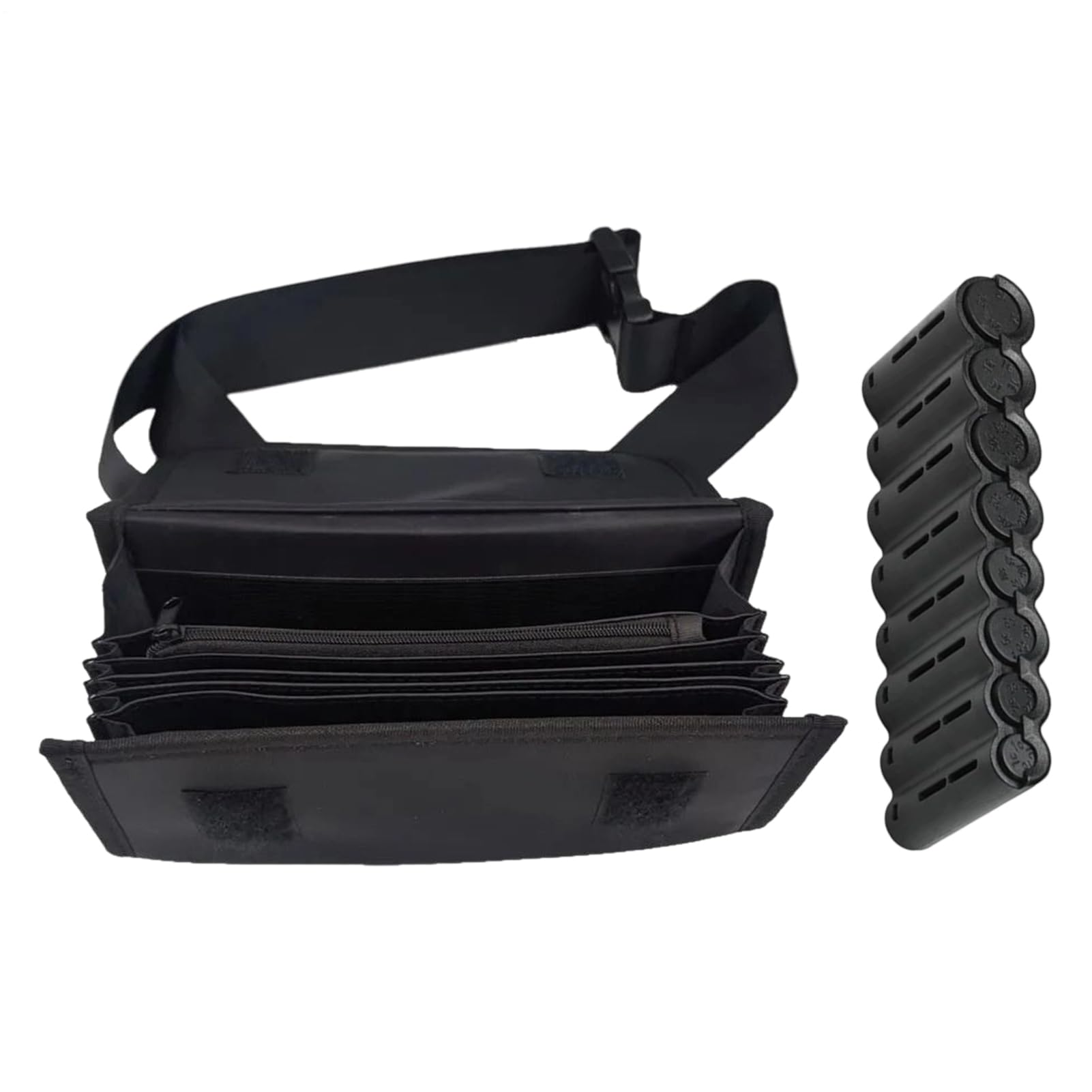 Porta Bolsas para Monedas Organizador con 8 Ranuras Dispensador Cinturón Portamonedas Resistente