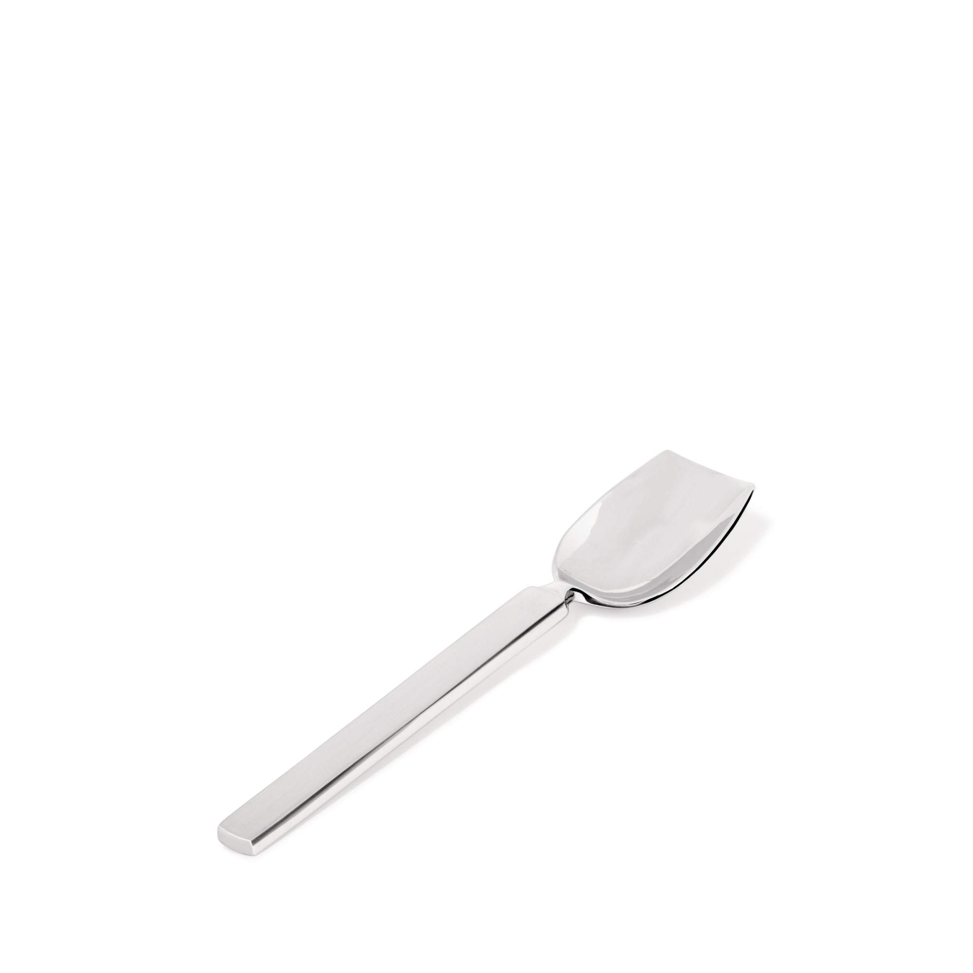 Alessi 4180/22 Dry Cucchiaino da Gelato in Acciaio Lucido con Manico Satinato, Set da 6