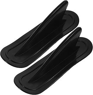 Veemoon Surfboard Fin, 2 Pcs Removable Universal Sup Fin,Paddle Board Fin,Surfboard Sup Fin,Detachable Center Fin Stand Up Paddle Board Replacement Fin for Longboard,Surfboard,kayak