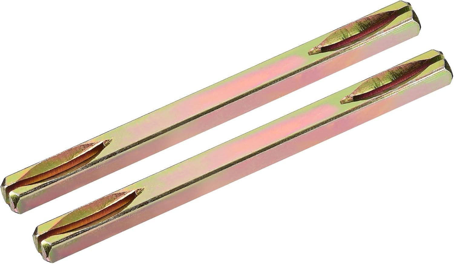 sourcing map 2Pcs Door Knob Spindle, 120mm Long Spare Door Handle