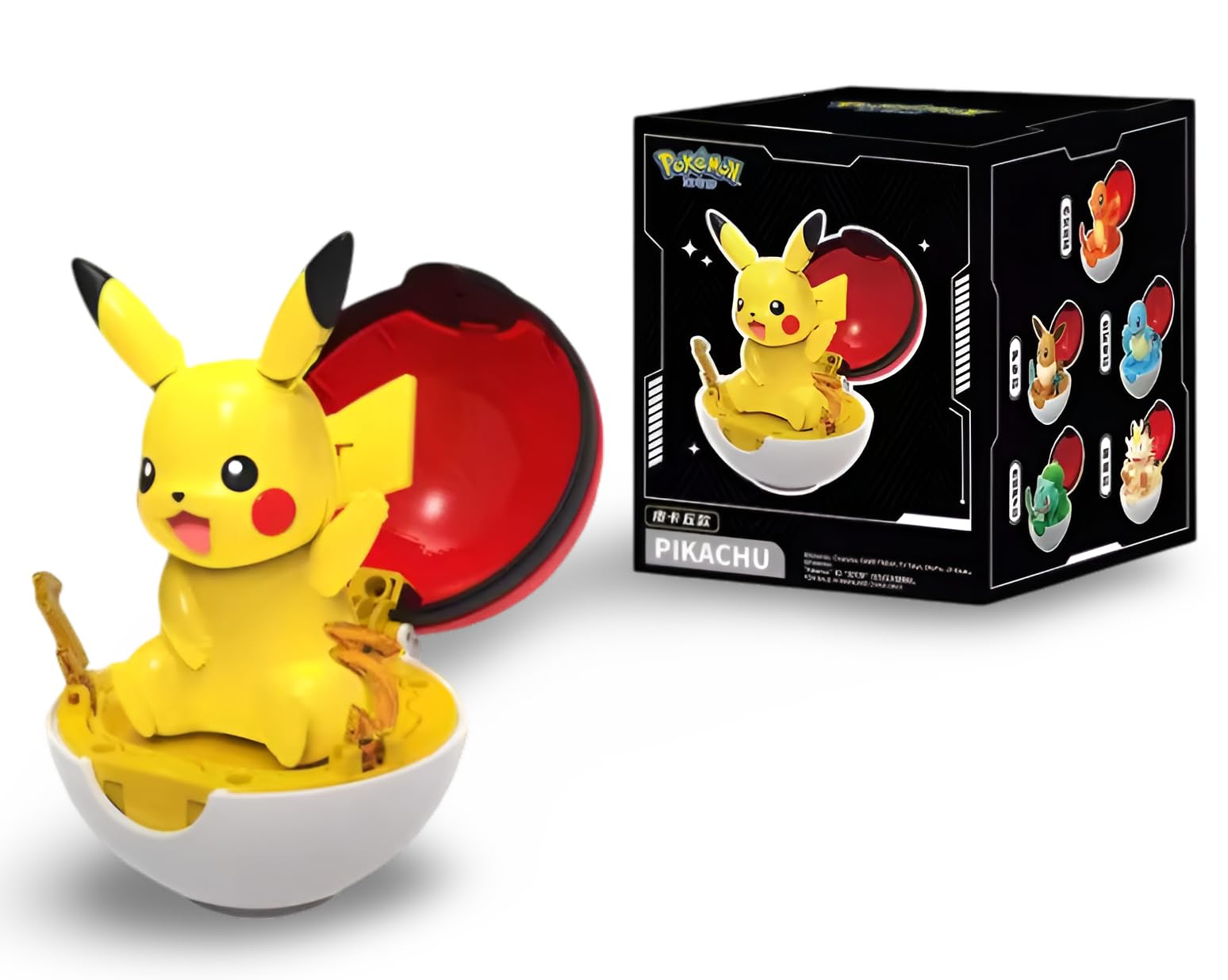 Pokemon | Pokeball Articulated Collectable Figure | 15+ Years | Box Style 4 | Pikachu — image 1