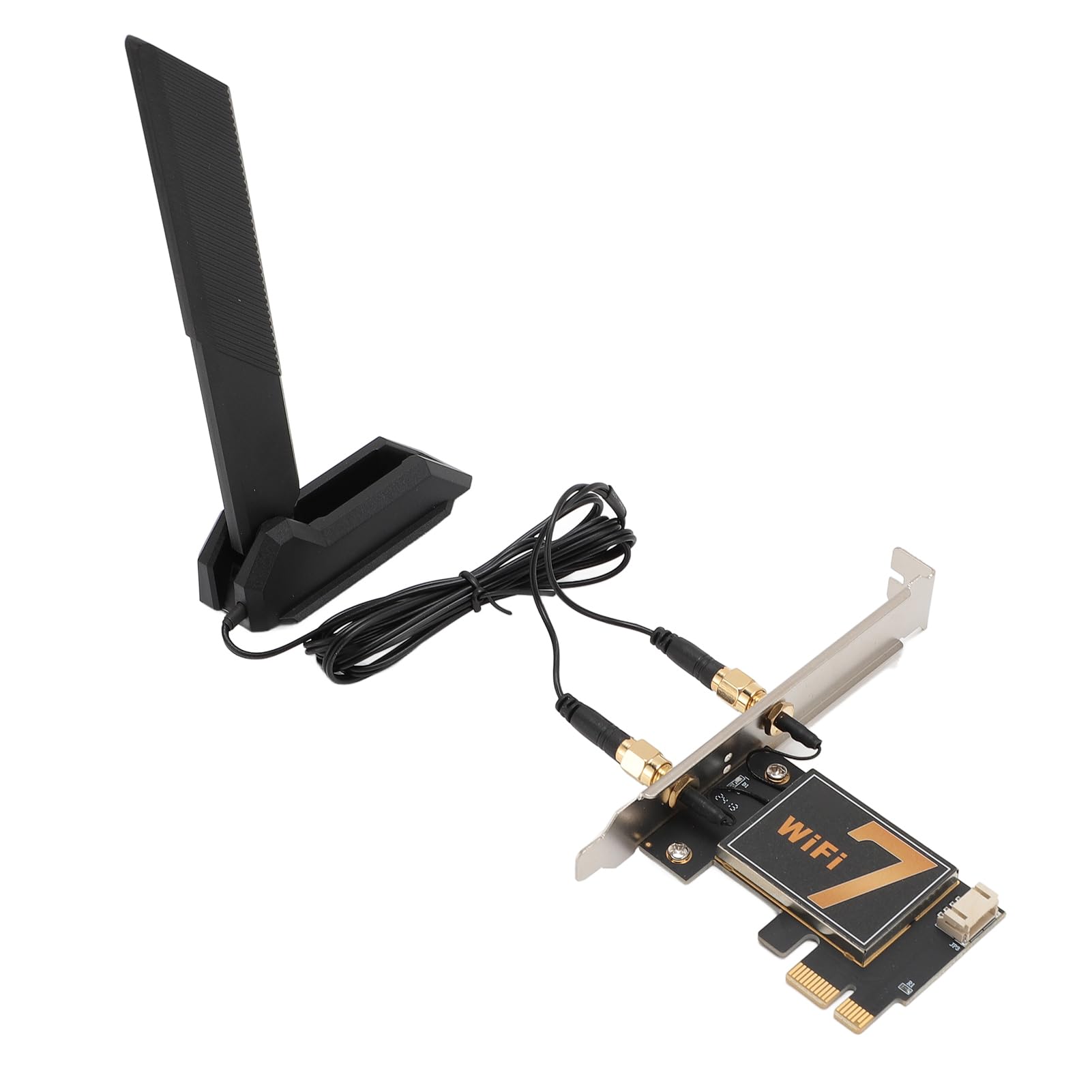 Generic Carte Réseau Fil PCIE Haute Vitesse avec Antenne 12DB et Bluetooth 5.4 pour Ordinateur de Bureau