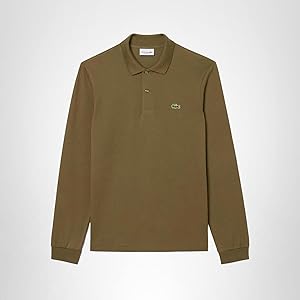 Lacoste Men's Classic Long Sleeve Pique Polo Shirt
