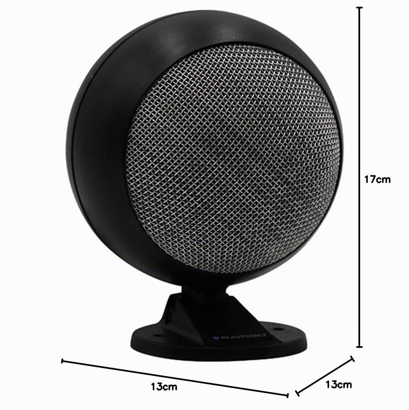 Blaupunkt Kugel-Lautsprecher, Globe Speaker, Schwarz