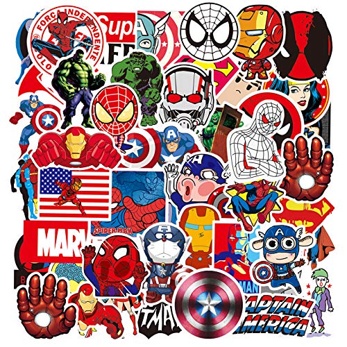 YAMIOW Waterproof Vinyl Stickers for Water Bottle Skateboard Guitar Laptop Motorcycle Car Luggage
