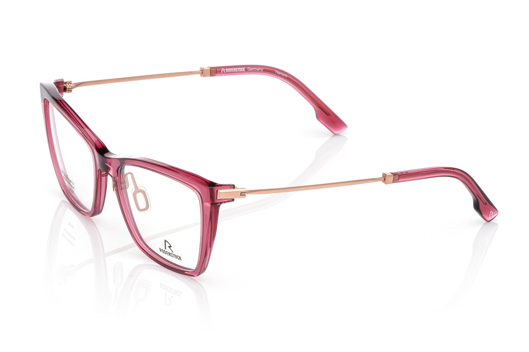 Rodenstock Brille mit Sehstärke für Damen Katzenauge R8035