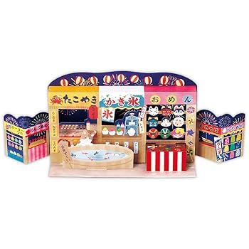 Amazon | グリーティングカード 多目的 夏 サマー お祭り屋台