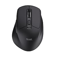 Trust Niven Mouse Wireless Bluetooth + 2.4GHz, Pulsanti Silenziosi