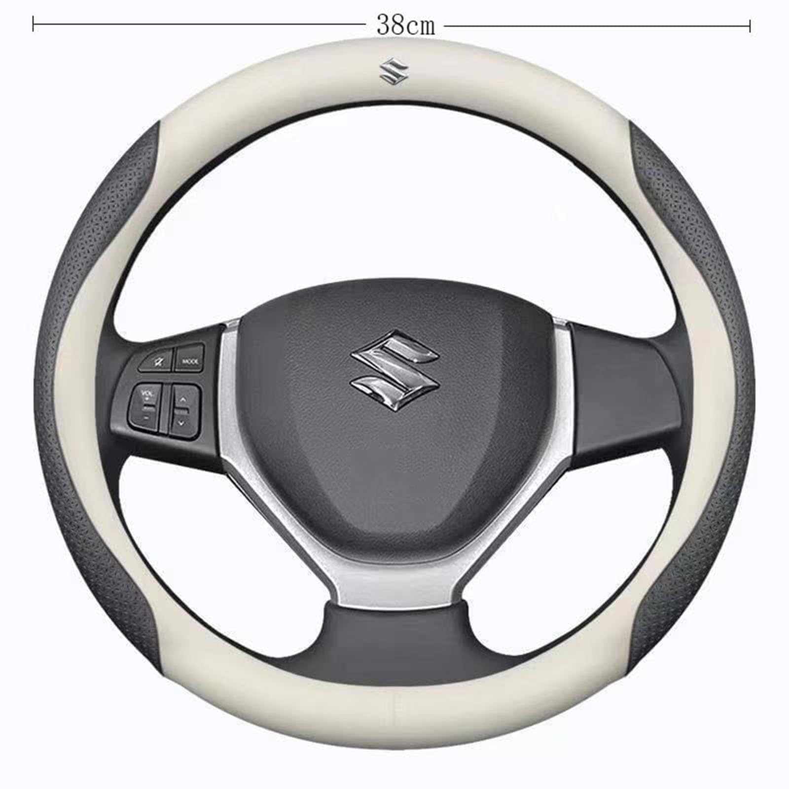 Auto Stuurwiel Covers Stuurhoes voor Suzuki Ignis II 2016-2019 2020