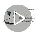 Image of AMACOOL 2600mAh Portable Neck Fan, Wearable Hands-Free Battery Operated with Ultra Quite & Strong Wind, 360 Adjustable Personal Fan Gifts for Women Hot Flashes Cruise Travel Outdoor Sports 2026-Black