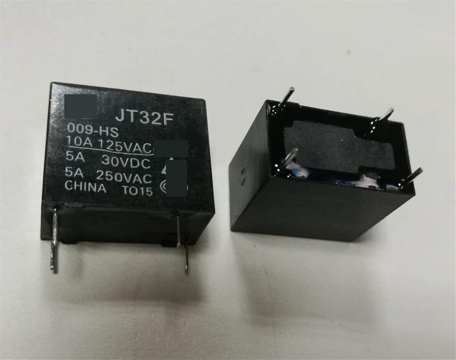 10Pcs Relay JT32F-005-HS JT32F-012-HS JT32F-024-HS JT32F 012 HS 005-HS 5V 12V 24V 4PIN(JT32F-005-HS)