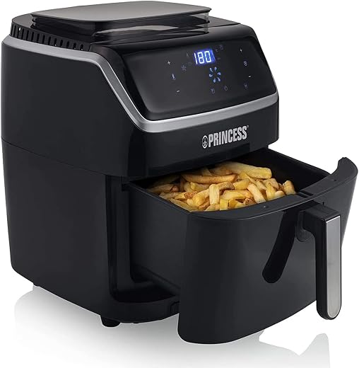 Princess Aerofryer 2-in-1 Heißluftfritteuse 6,5L 1700W