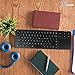 Vilros 2.4G Wireless & Wired Touch Keyboard with Built-in Touchpad- USB Wired + 2.4G Wireless Keyboard Compatible with Raspberry Pi