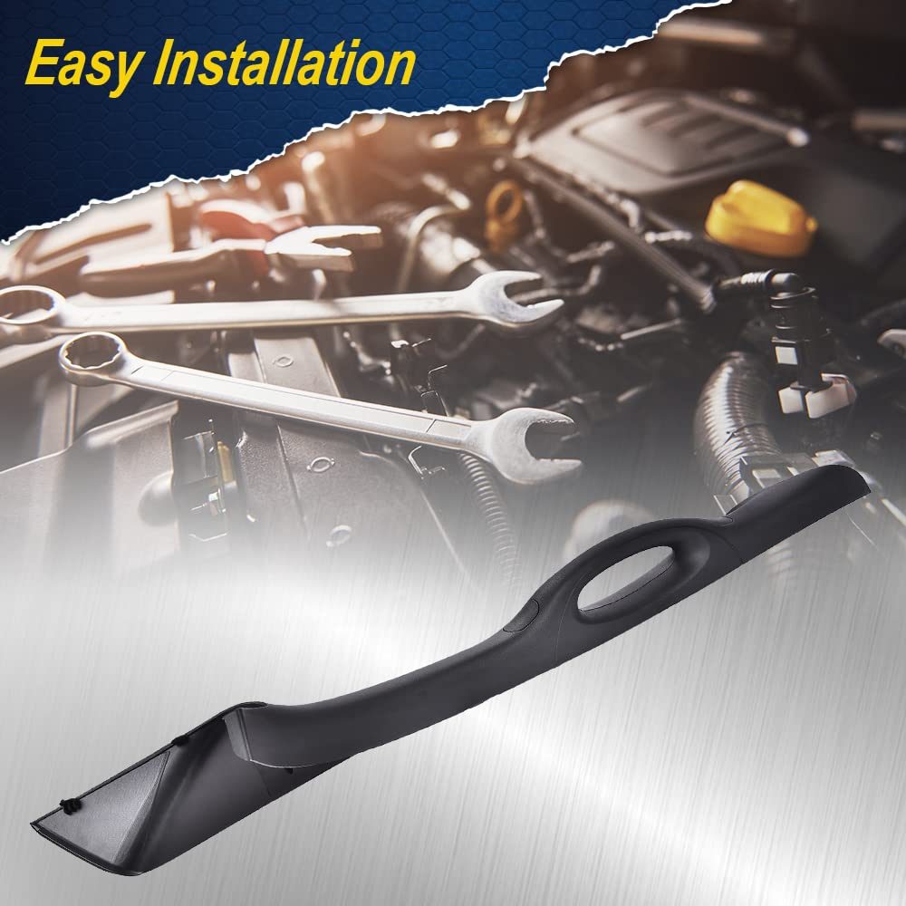 G-PLUS Front A Pillar Trim Handle Compatible with 2004-2008 F150, RH Passenger Side Inside Grab Handle (Black)