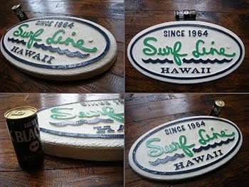 Amazon.co.jp: Surf Line/サーフライン ヴィンテージ看板 ハワイ