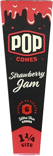 Miniatura 4 de Conos Pop - Conos con explosión de sabor (envolturas, papeles, conos) (todos los 4 sabores, 1 14), rojo, amarillo, azul, naranja