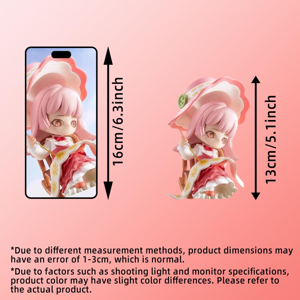 Blind Box Figuren, Dream Weaving Prologue Series, 12.7 cm PVC Collectible Doll, Home Decorations, Cute Birthday Gift (Whole Set)