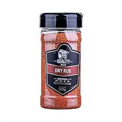 Dry Rub Original 300g Quality Beef – Sal Entrefino para Carnes, Peixes e Aves com Toque Defumado e Picante