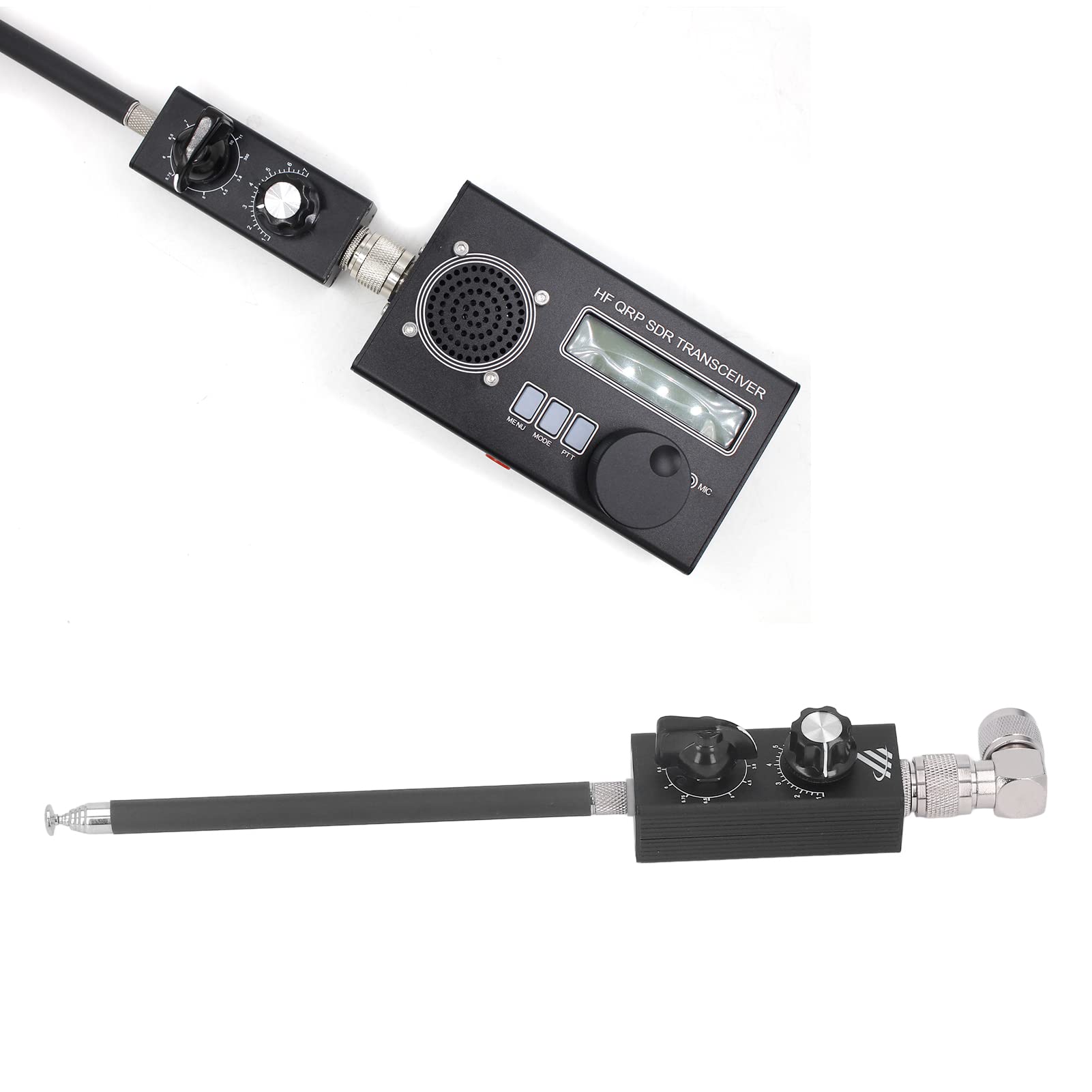 Antenna QRP a Onde Corte, Antenna Portatile QRP HF a Banda Intera Sintonizzata, Antenna FM Aviation UV a Piccolo per la Trasmissione della Ricezione del Segnale