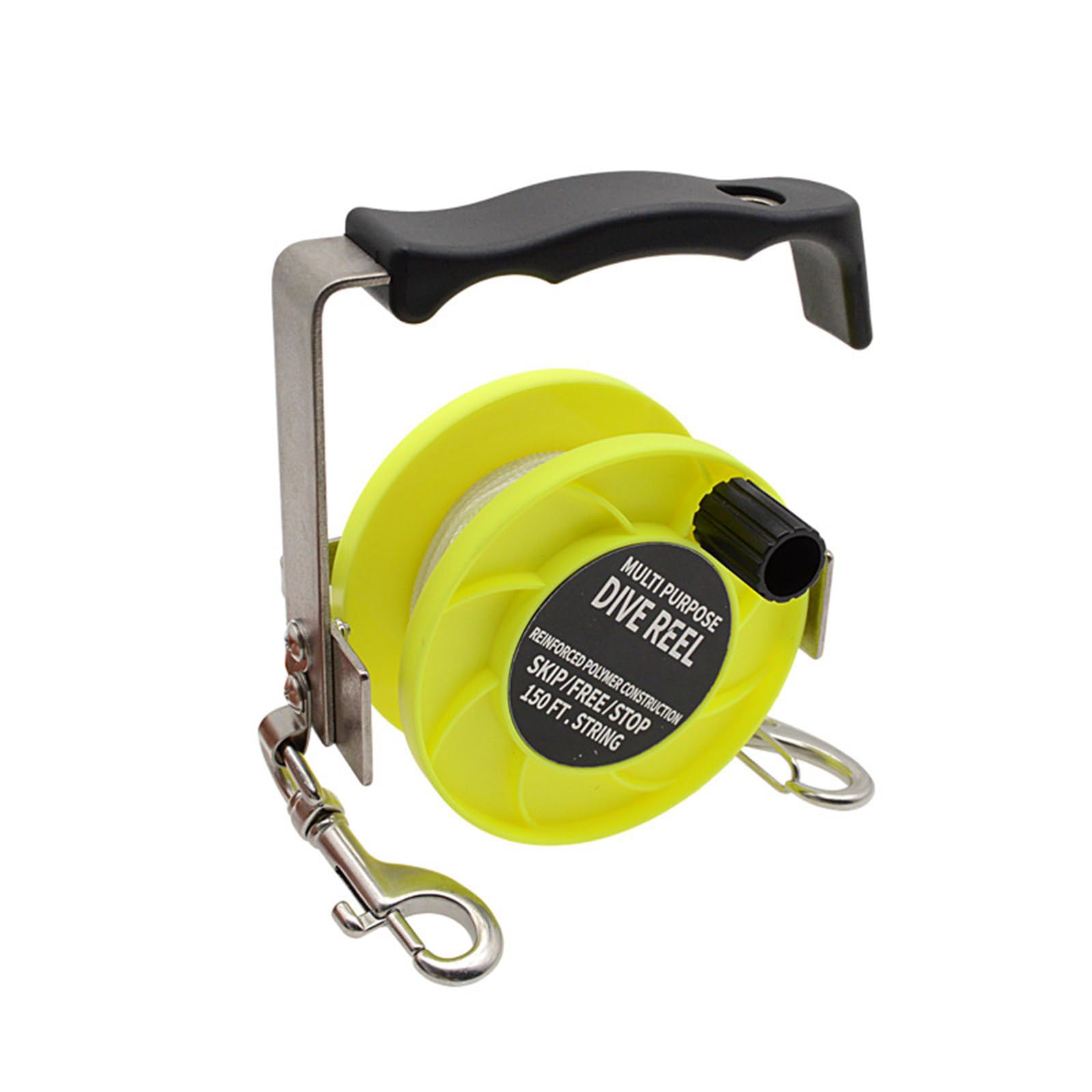 Carrete de buceo ligero con accesorios anticorrosión para exploración subacuática
