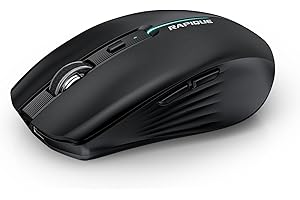 Tri-Mode Wireless Mouse: Wireless Performance, Rechargeable Convenience