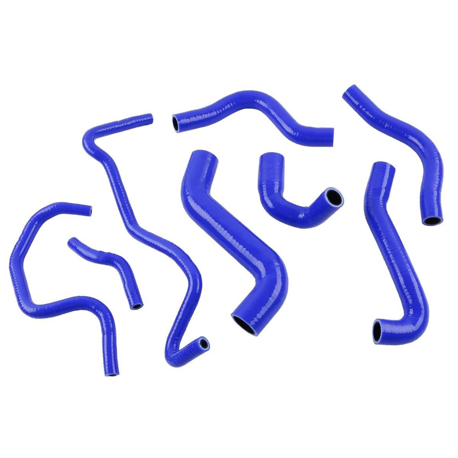for A3 S3 TT MK1 1.8T 225ps 2000-2006 Silicone Coolant Radiator Hose Pipe Kit(Blue)