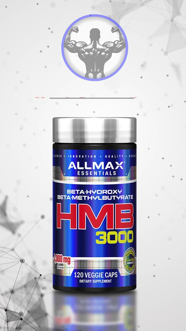 Amazon.com: ALLMAX HMB 3000 (120 Veggie Capsules) - Supports