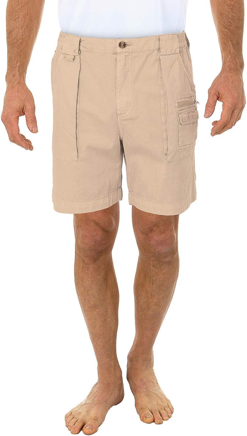Beach Outfitters Men's Walking Hiker 100% Cotton Cargo Short