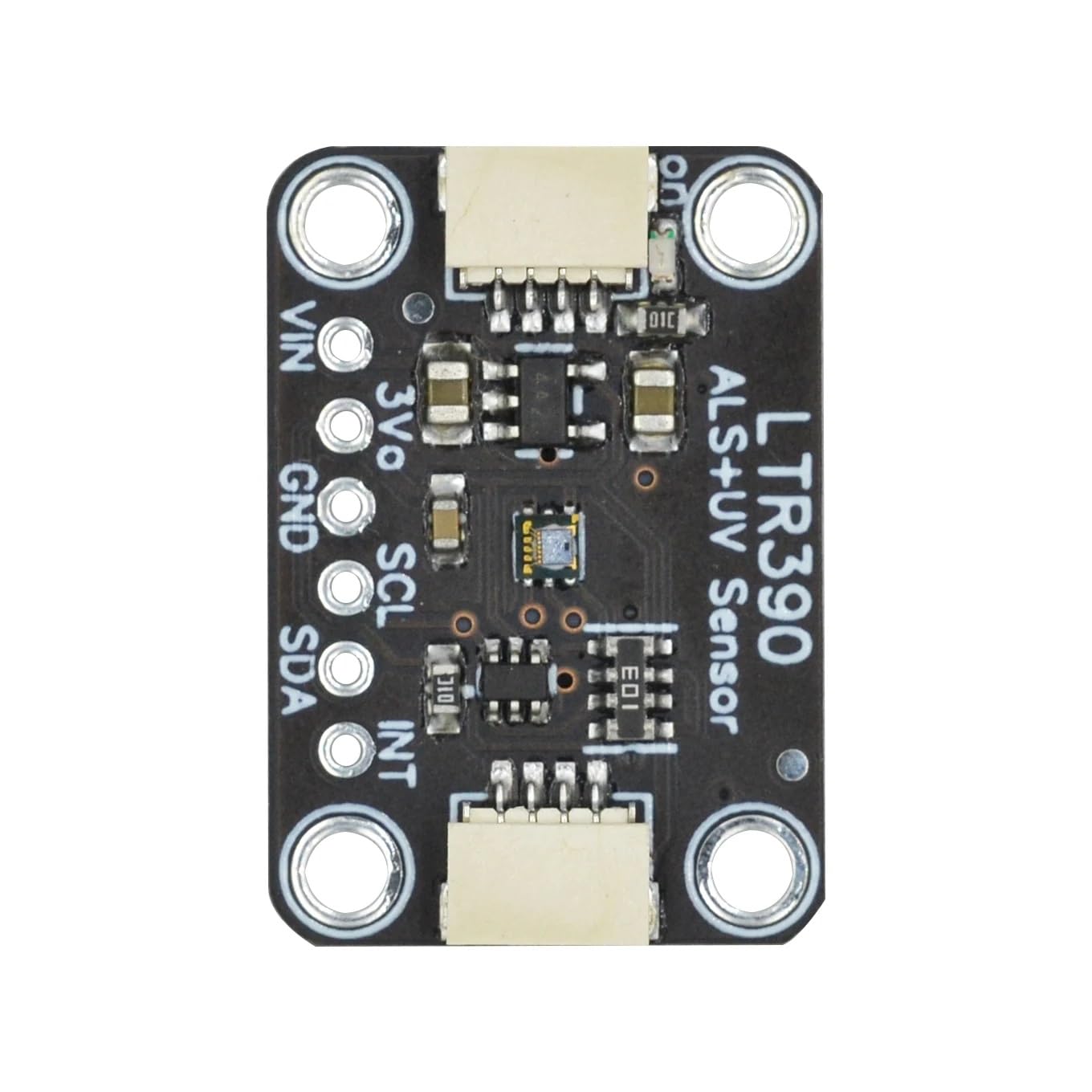 2 Stück Gravity LTR390 UV-Lichtsensor von 280 nm bis 430 nm, kompatibel mit I2C UART 3,3 V oder 5 V