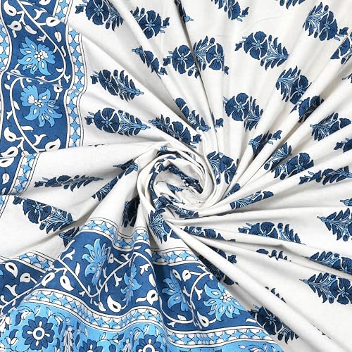 Image of Skin Friendly bedsheet Double Size Bed Cotton bedsheets for Double Size Bed, 1 Double Size bedsheet Cotton with Pillow Cover Set of 2 | 240 TC Soft Bed Sheet Double Size