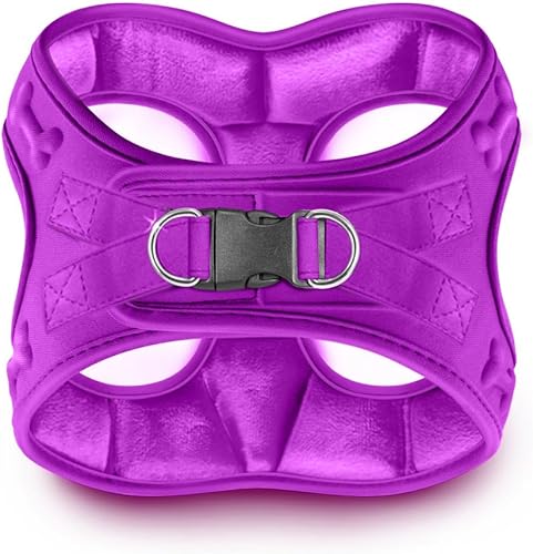 Miniatura 16 de Arnés para Perros Comfort Fit Sin Tirones – Chaleco Ajustable Tipo Step-in para Perros Pequeños, Medianos y Grandes, Suavemente Acolchado con Clips