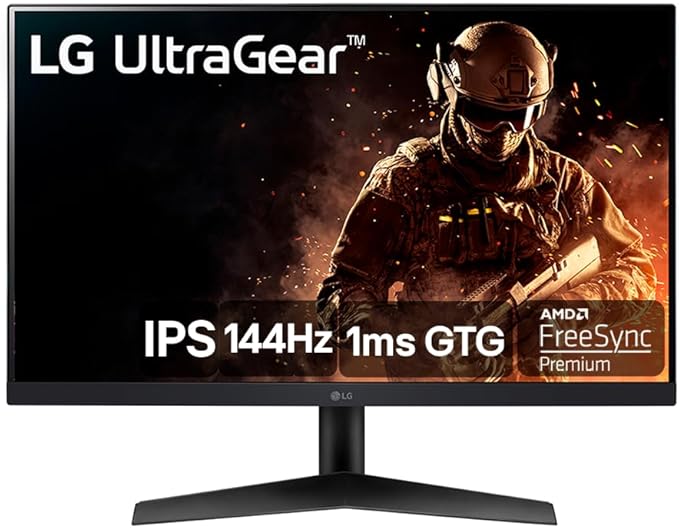 Monitor LG UltraGear 24'' IPS FHD HDMI 24GN60R-B.AWZM Menor preço em Monitor LG UltraGear 24'' IPS FHD HDMI 24GN60R-B.AWZM