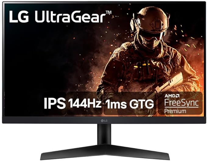 Monitor LG UltraGear 23,8” IPS FHD HDMI 24GN60R-B.AWZM