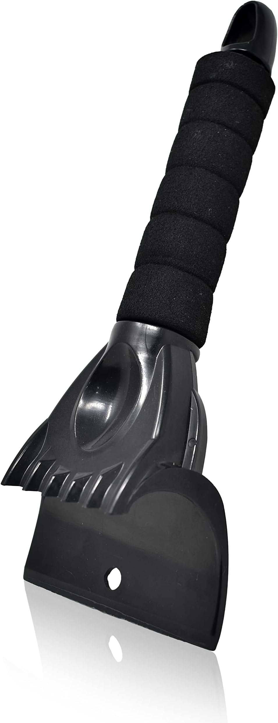 EcoNourIce Scraper for Car Windscreen (1 Pack) | Window Snow Scraper for Car to Remove Snow, Frost, and Ice | Portable Snow Removal Tool with Foam Handle, Perfect Grip, Scratch-Free