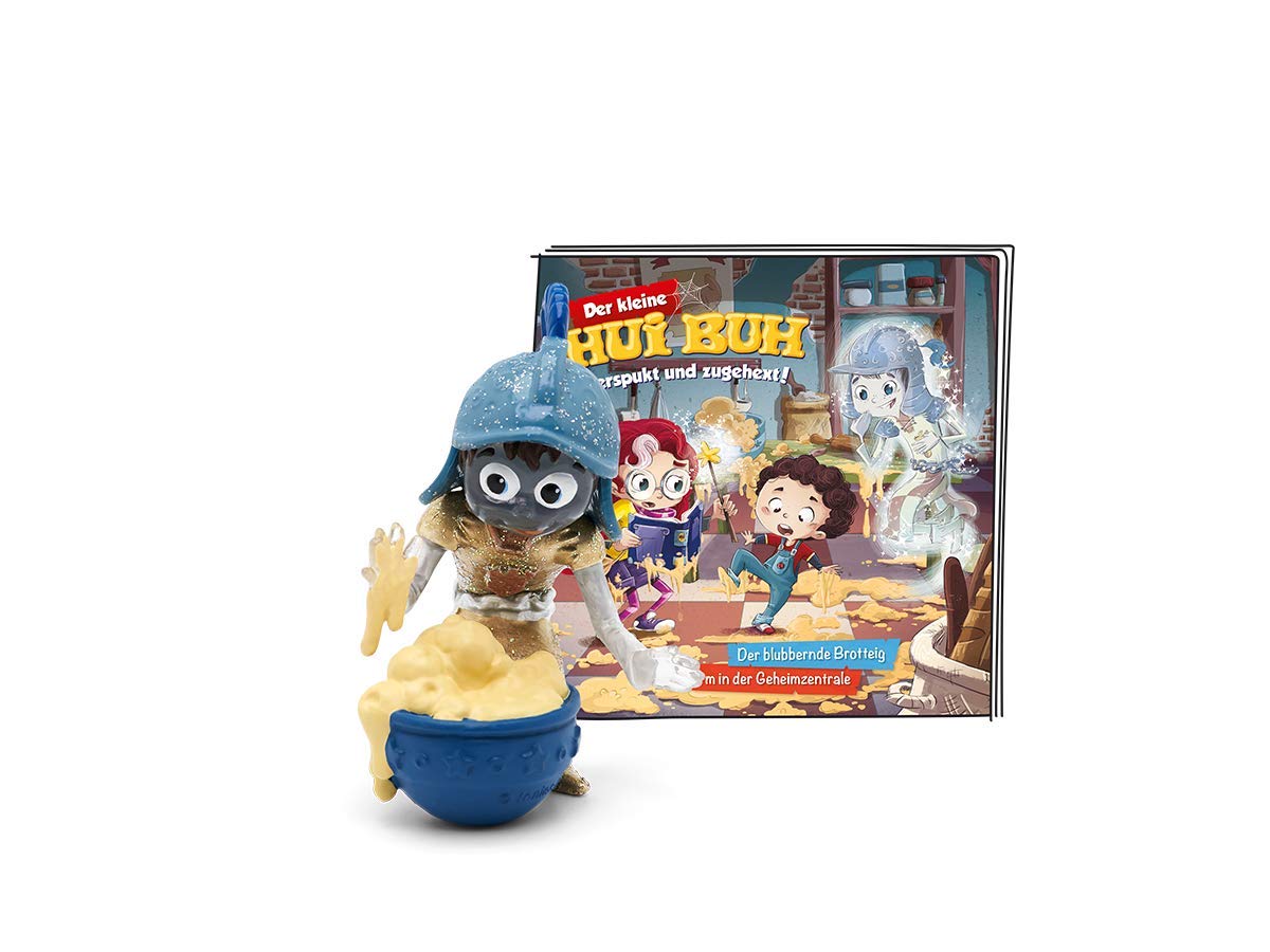 tonies Hörfigur für Toniebox, Der kleine HUI Buh - Der blubbernde Brotteig/Alarm in der Geheimzentrale, Hörspiel für Kinder ab 3 Jahren, Spielzeit ca. 70 Minuten